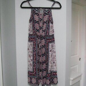 Cute boho drawstring dress